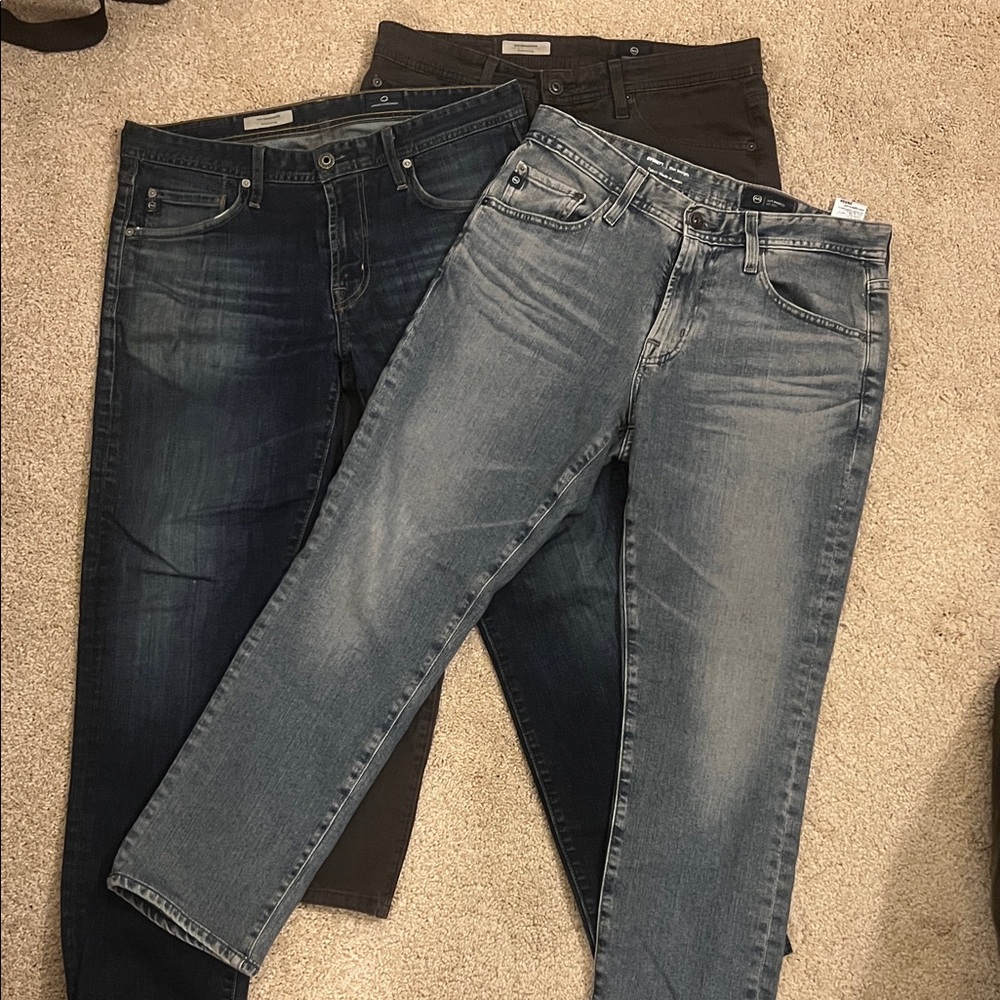 3 pairs Men’s AG Jeans